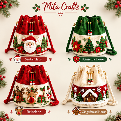 Hand-made Christmas bags