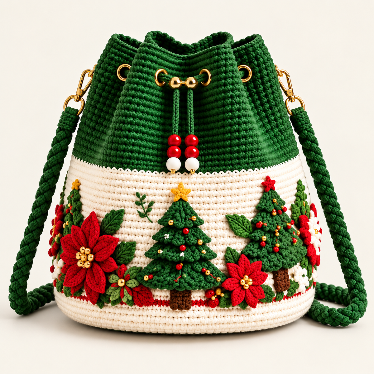 Hand-made Christmas bags