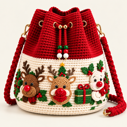 Hand-made Christmas bags