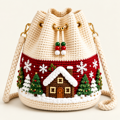 Hand-made Christmas bags